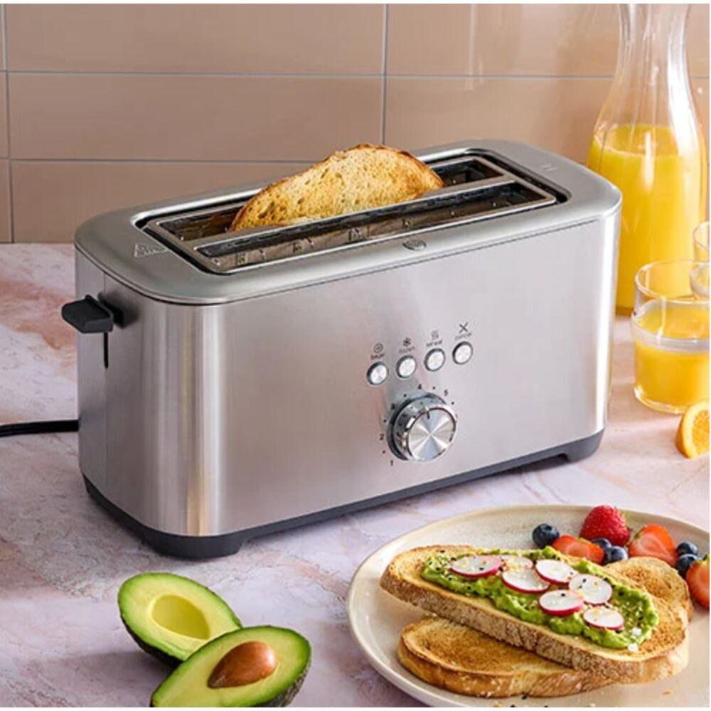 NEW Pampered Chef 4-Slice Toaster With Warming Rack Item # 101566 - Picture 2 of 5
